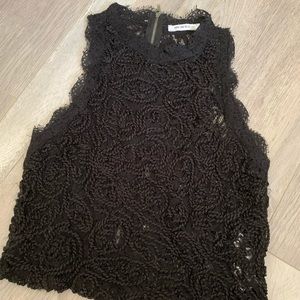 Zara Lace Sleeveless Top